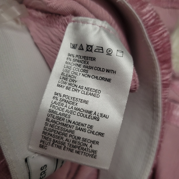 UO Kimmy Velvet High-Rise Pink Midi Skirt size XS - Picture 8 of 13